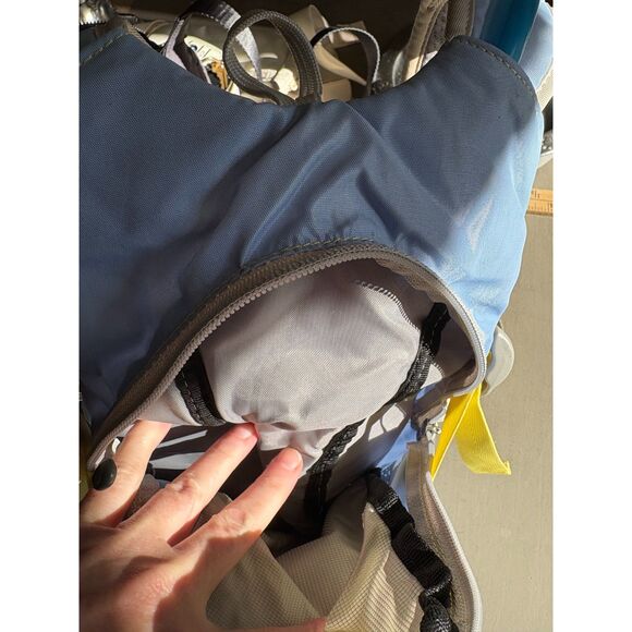 Camelbak "Mini Mule" Great Used Condition Backpack Blue and Yellow 1.5L - Picture 1 of 7